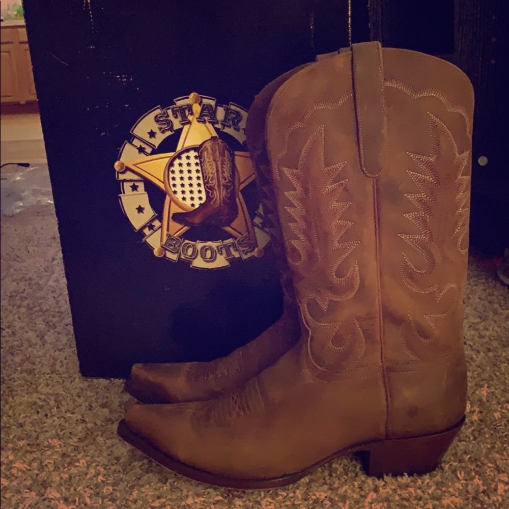 Men’s STAR Cowboy Boots